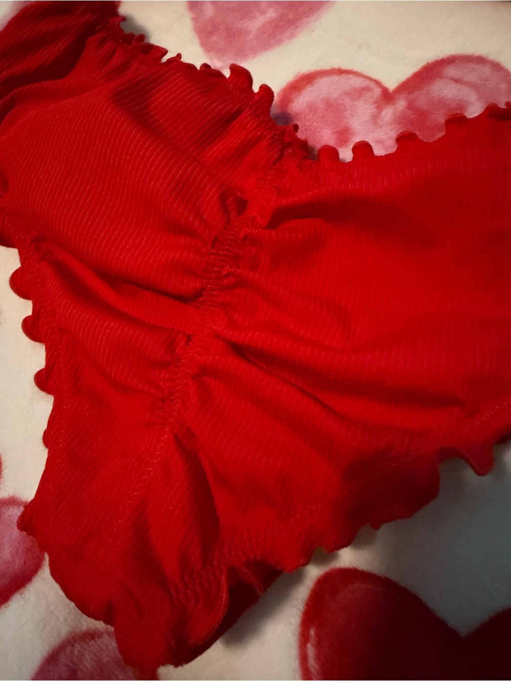 NWOT Victoria’s Secret Red Two-Piece Bikini Set - Picture 3 of 9